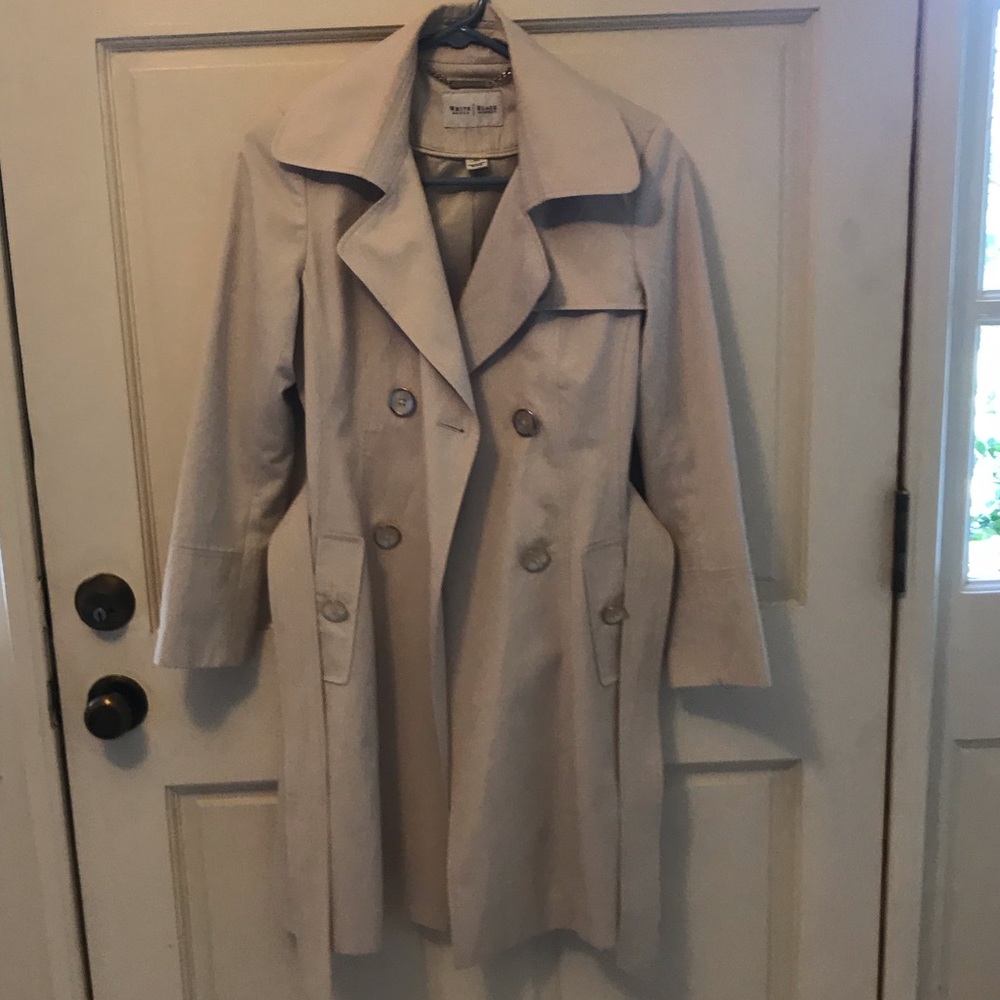 White House Black Market Trench Coat